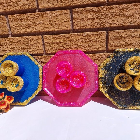 Tea Light/Candle Holder Tray - Picture 2 of 9